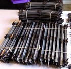 Mixed Lot Of 60 Vintage Lionel 0-gauge Metal Train Tracks Straight curve misc
