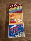 Uno O no 99 Skip-bo Mattel 80th Replay The Classics Vintage Card Game 3 Pack Nib