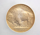 1913  d  Indian Head Buffalo Nickel  type 2  5c Icg Au58  501 About Unc Ecc c