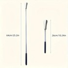 New Extra Long Handle Shoe Horn Stainless Steel Handled Metal Shoehorn Horns