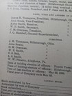 1887 Ohio Train Report Columbus And Maysville Railroad Hillsborough  Short Line