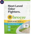 Tidy Cats Non Clumping Breeze Enhanced Pellets Multi Cat Litter  7 Lbs pack Of 3
