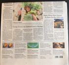 The New York Times Newspaper April 6 2026 Complete Print Paper Unread Nyt