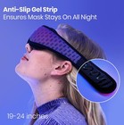 Manta Pro Sleep Mask - 100  Light Blocking Sleep Mask For Side Sleepers