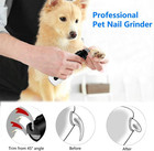 Heusom Silent Groom Pro Nail Grinder  Heusom Dog Nail Trimmer  Rechargeable Usb 