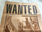 Wanted 1990 Xtinction Agenda Poster-marvel Comics X-men Jim Lee
