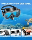 Outdoormaster Mobula Snorkeling Gear For Adults mask Fins Snorkel Set With Pa   