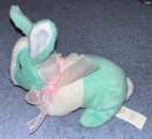 Vtg Russ Blue Bunny  rus0118 Plush 