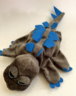 Caltoy Gray   Blue Dinosaur Stegosaurus Hand Puppet Plush Toy Stuffed Animal 13 