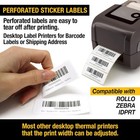 Direct Thermal Labels 1 x2 5 8  Fnsku Upc Fba - 2000 roll For Thermal Printers