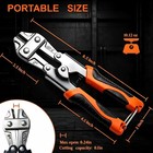 8in Mini Bolt Cutters  Heavy Duty Wire Cutters  Small Bolt Cutter   Premium Hand