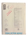Vintage Vogue Paris Original 1023 Christian Dior Coat Pattern Sz 16 Uncut