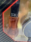 Vtg Nos Tabu Fragrance Gift Set Spray Cologne  Mist Concentrate  Dusting Powder