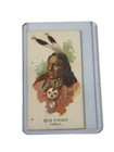 1888 N2 Allen   Ginter American Indian Chiefs Big Chief Tobacco Card