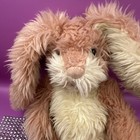 Russ Berrie Beatrice Bunny      Rabbit 14  Plush Vintage Pink Coral So Cute     