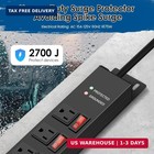 Jgstkcity Rack Mount Pdu Power Strips 8 Outlet Surge Protector individual Switch