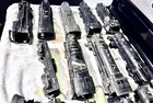 15 Lionel O Gauge Cast Iron Locomotive Shell Bodies Lot Original Paint No Cracks