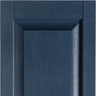 Exterior Solutions Vinyl Raised Panel Shutters  Bedford Blue  15x59 Pair