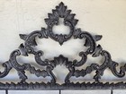 Vintage Mid Century Regency Louis Xv Rococo Style King Headboard Bed Maximalist