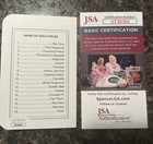 Cam Smith Signed Autographed Masters Scorecard Golf Jsa Coa