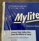 50 Standard Magazine Size Mylites 2 Mylar Comic Book Bags Sleeves  900m2