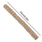 2 Pcs Curtain Tie Backs Rope Braided Satin Rope Curtain Holdback Fastener