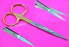 New Premium German Tc Iris Scissors 4 5  Straight Surgical Dental Instruments
