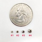 Silver Plated Round Spacer Beads 2mm 2 5mm 3mm 4mm Finding 40 Pcs Non Tarnish