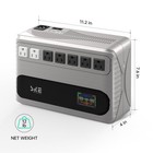 480w Ups Battery Backup Surge Protector 850v Uninterruptible Power Supply Router