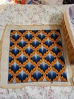 Vintage Hand Sewn  Art For Wall Hanging  Pillows  Chair Pillow Seat Lot Of 5 