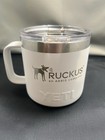 Yeti Rambler Mug 14 Oz Insulated White Branded Ruckus