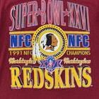Vintage Washington Redskins Graphic Tee Mens Medium Commanders Super Bowl Xxvii