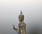 Rare Bronze Buddha Statue   Thailand   17-18th Century  Zr84
