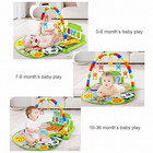 Baby Musical Activity Gym Play Mat   Piano Keyboard Infant Playmat   Toy