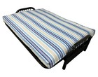 Water Resistant Queen Futon Cover  Mattress Slipcovers  Bed Encasement  Blue