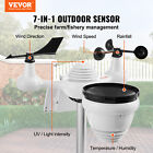 7-in-1 Wi-fi Weather Station 7 In Tft Display Wireless Outdoor Sensor