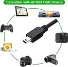 3ft Usb Pc Data Sync Transfer  Power Charger Cable Cord For Phone  Camera   More