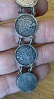 Seated Liberty Dime Love Token Link Bracelet     7 Coins     6  Length      Free Ship