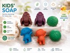 Kids Soap Bars  set Of 6      Handmade Natural Space Soap For Children