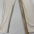Denim Womens Cream Skinny Pants Size 10 Stretch Vintage Minimalist Casual Chic  