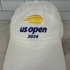 Us Open 2024 Hat Cap Strap Back Mens One Size White Tennis J p  Morgan