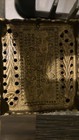 J e Steven   s Co  Antique Cast Iron Ornate Safe Bank Collectible Lockbox