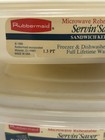 Lot Of 2 Rubbermaid Servin Saver Storage 2 5 Cups Nos