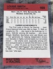 1989-90 Tg Racing Masters Of Racing White Gold Louise Smith  169 Ip Autograph 