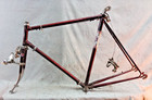 1979 Takara Vintage Road Bike Frame Set 59cm Large Lugged Butted Chromoly Steel 