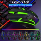 Wired Gaming Keyboard And Mouse Combo Rgb Backlit Mechanical Keyboard For Pc