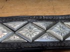 Vintage Sterling Silver Western Parade Breast Collar   Black
