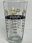 Libby Libbey Cocktail Mixed Drink Recipe Glass Bar Ware Barware Vintage Alcohol