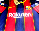 Lionel Messi   Autographed F c  Barcelona Adidas Pro Style Soccer Jersey   Coa