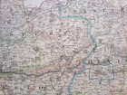 Original 1835 Antique Map Of Surrey A Genuine Old J  c  Walker Engraving